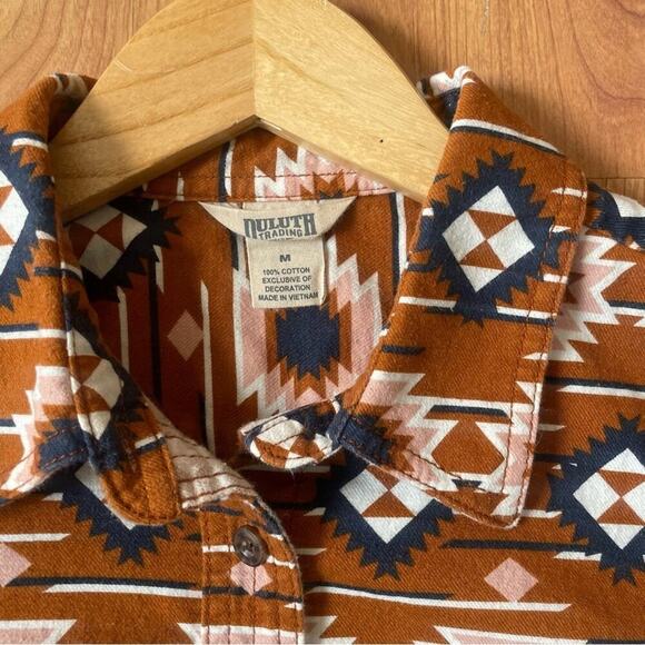 •DULUTH TRADING CO• Men’s Long-sleeved Button Up 100% Cotton in M - Picture 3 of 5